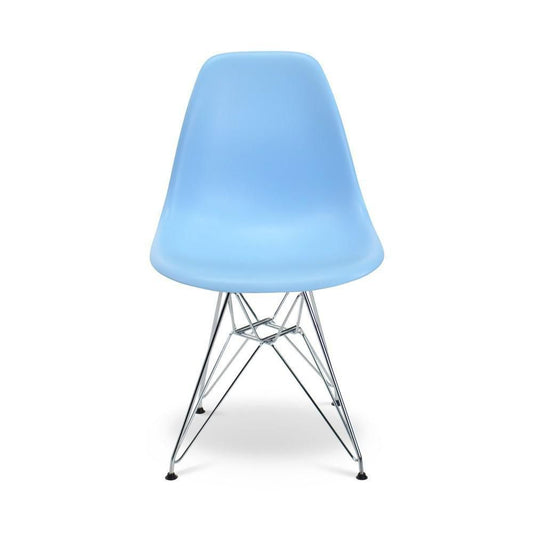 Eiffel Dining Chair - Chrome Legs