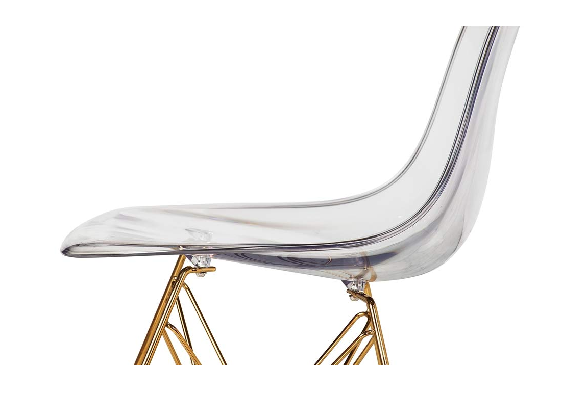 Eiffel Dining Chair (Acrylic Seat)