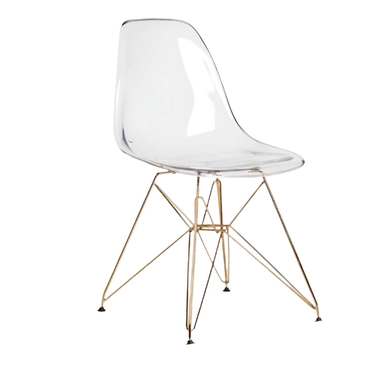 Eiffel Dining Chair (Acrylic Seat)