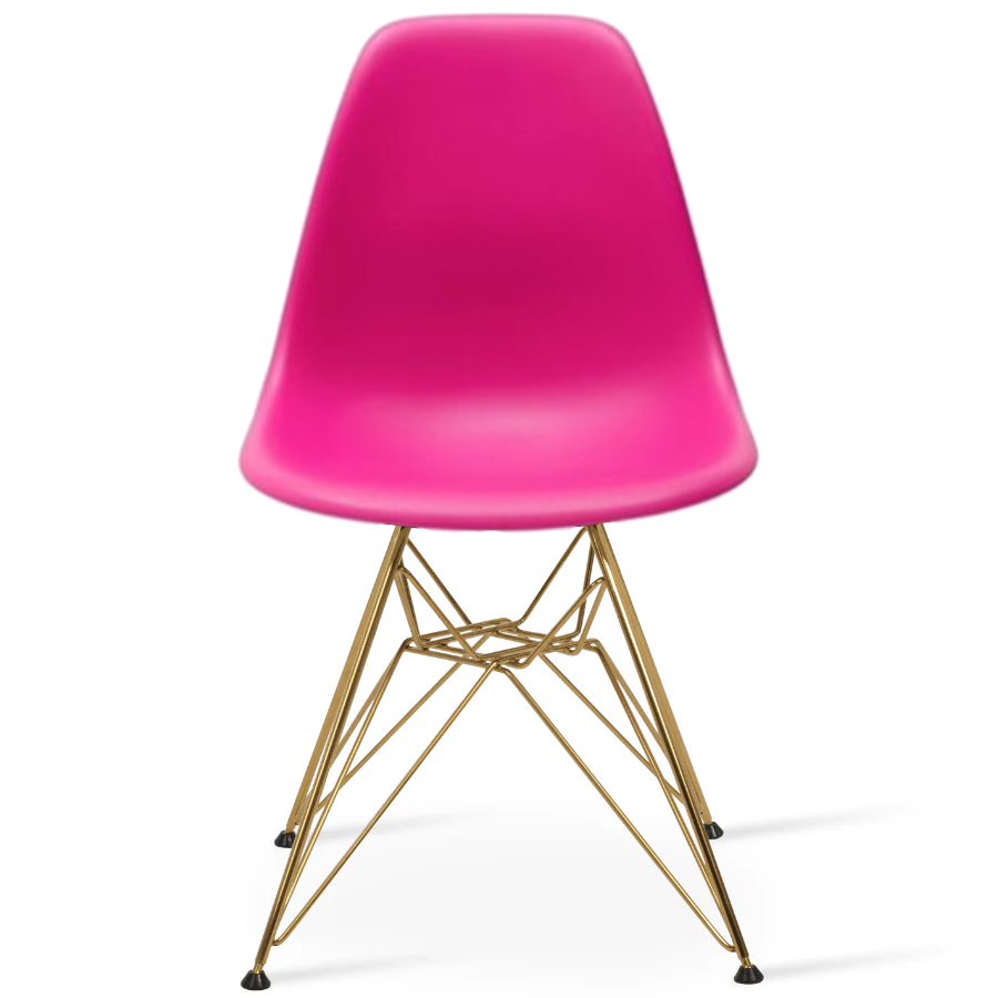 Eiffel Dining Chair (Gold Legs)