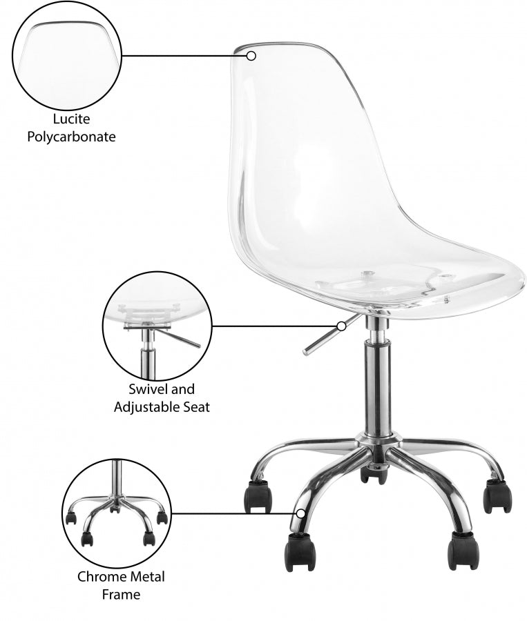 Acrylic Office Chair