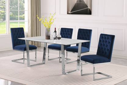 Rectangle Faux Dining Table