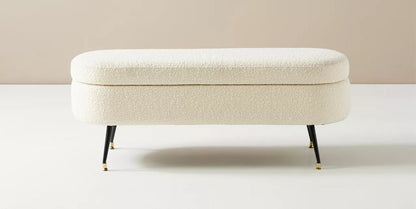 Pacha Storage Bench (Boucle Fabric)