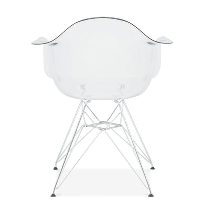 Acrylic Bucket with Chrome Base