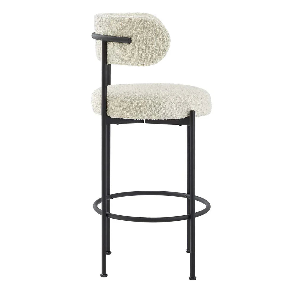 Federica Boucle Stool