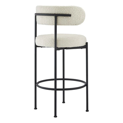 Federica Boucle Stool