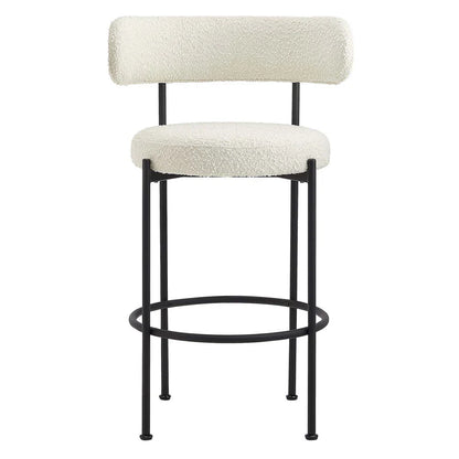 Federica Boucle Stool