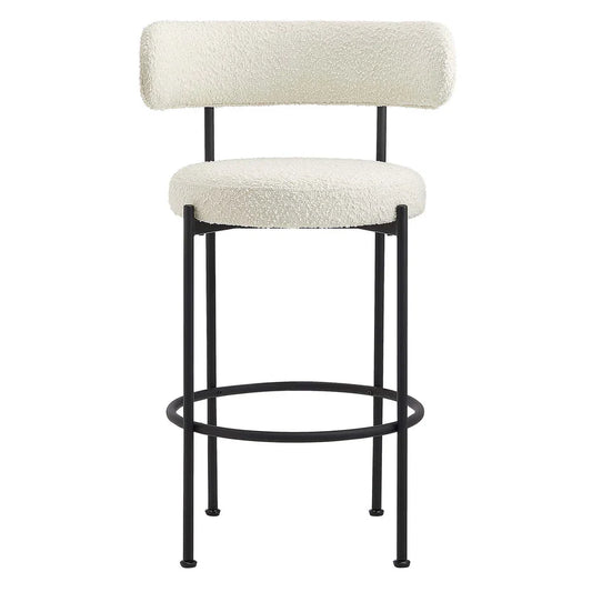 Federica Boucle Stool
