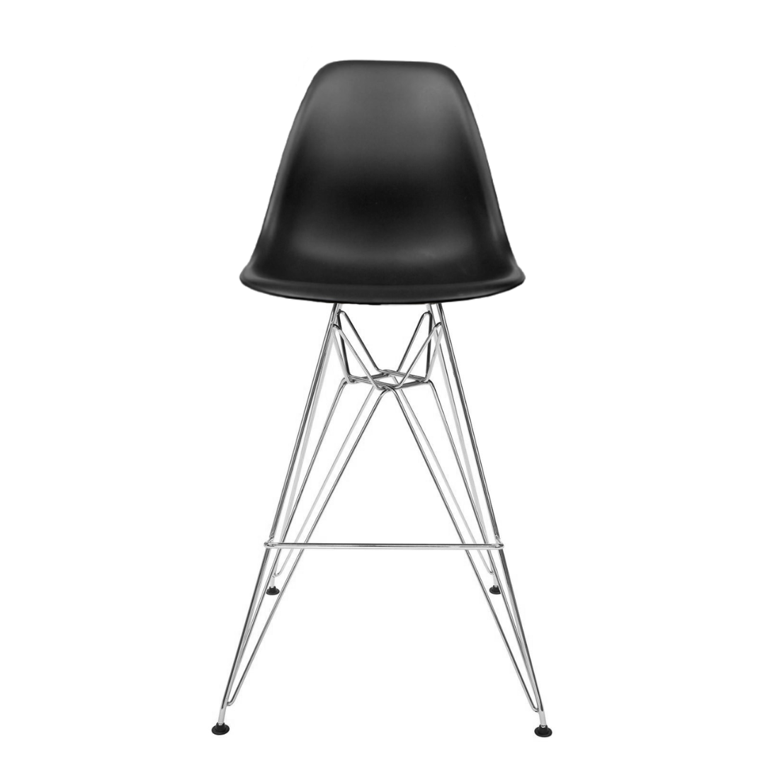 Eiffel Stool with Chrome Legs