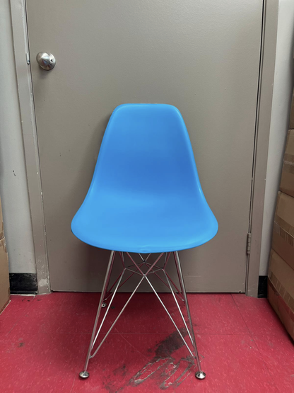 Eiffel Dining Chair - Chrome Legs