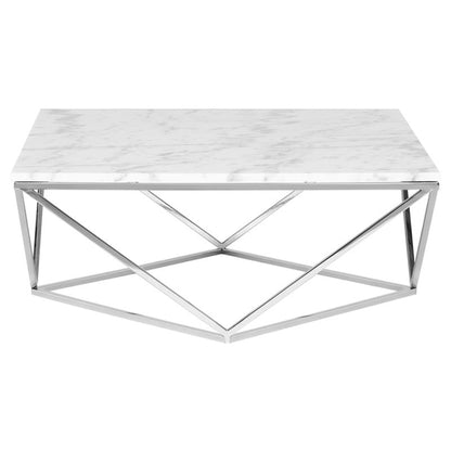 Justine Marble Coffee Table (Faux)