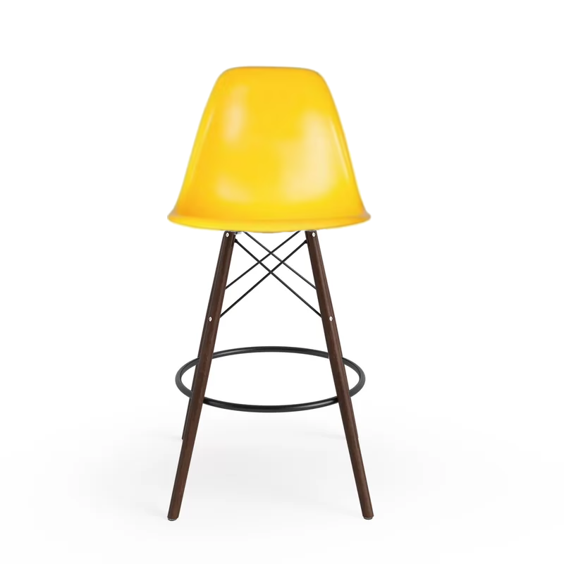 Eiffel Stool Walnut Wood Legs (26")