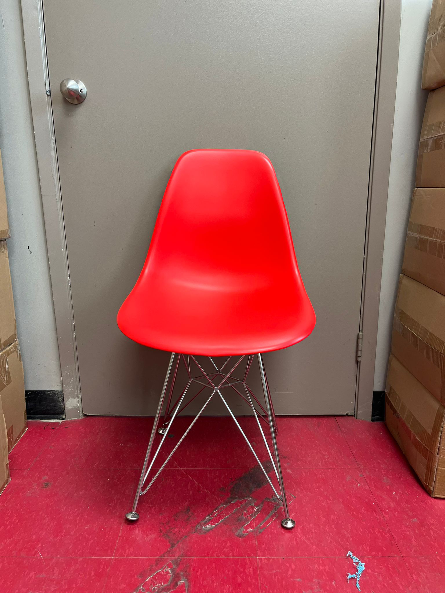 Eiffel Dining Chair - Chrome Legs