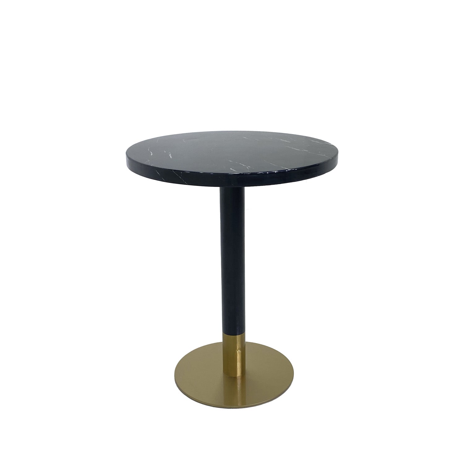 Orbit Continental Tea Height Round Table - Marble