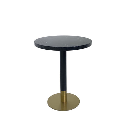 Orbit Continental Tea Height Round Table - Marble