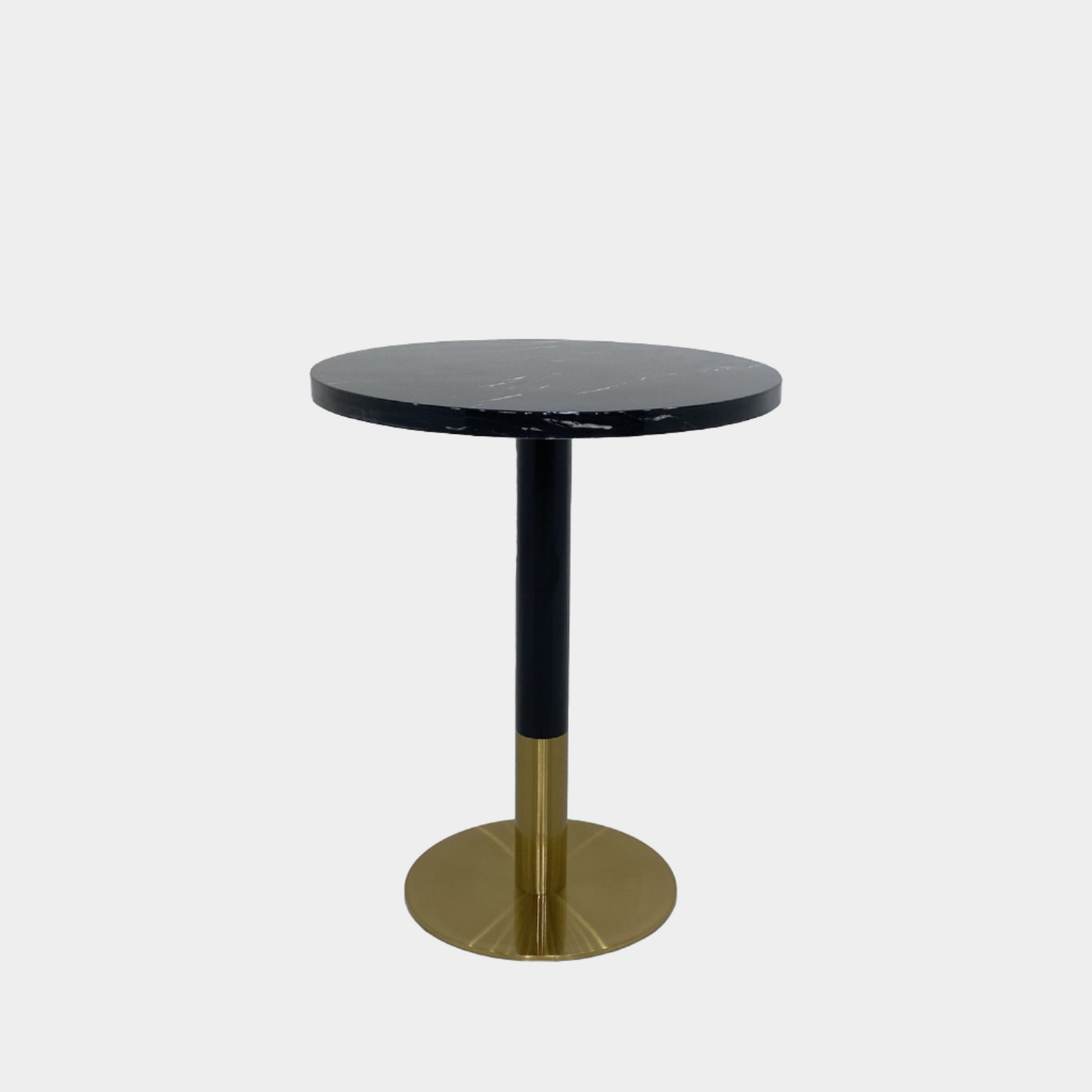 Orbit Continental Tea Height Round Table - Marble