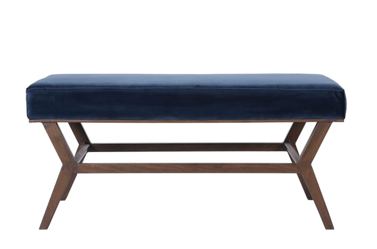 Corola Bench - Midnight Blue