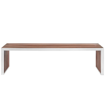 Nove Walnut Bench
