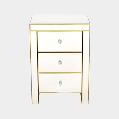 Tia Gold Nightstand