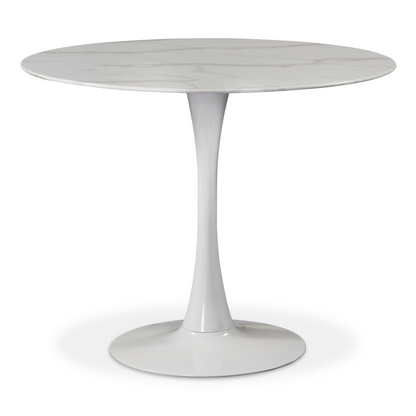 Leo Faux Marble Dining Table