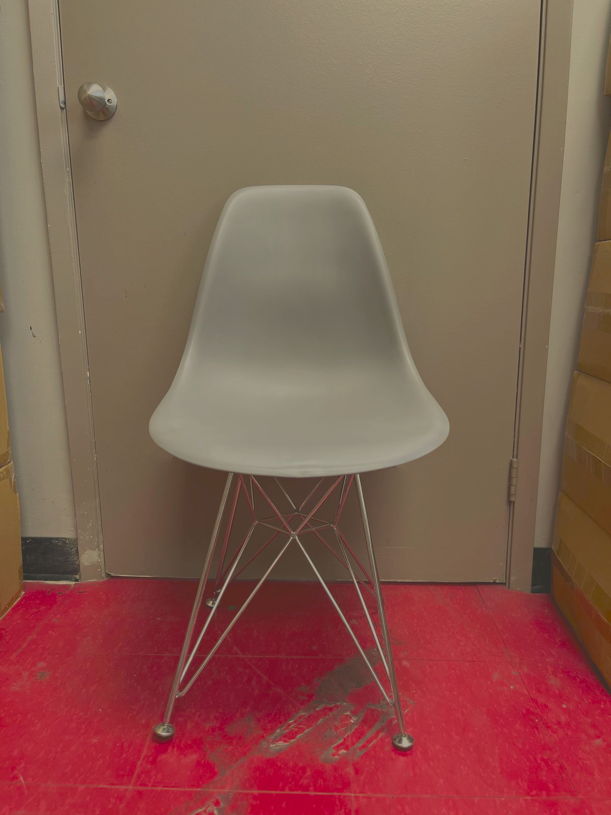 Eiffel Dining Chair - Chrome Legs