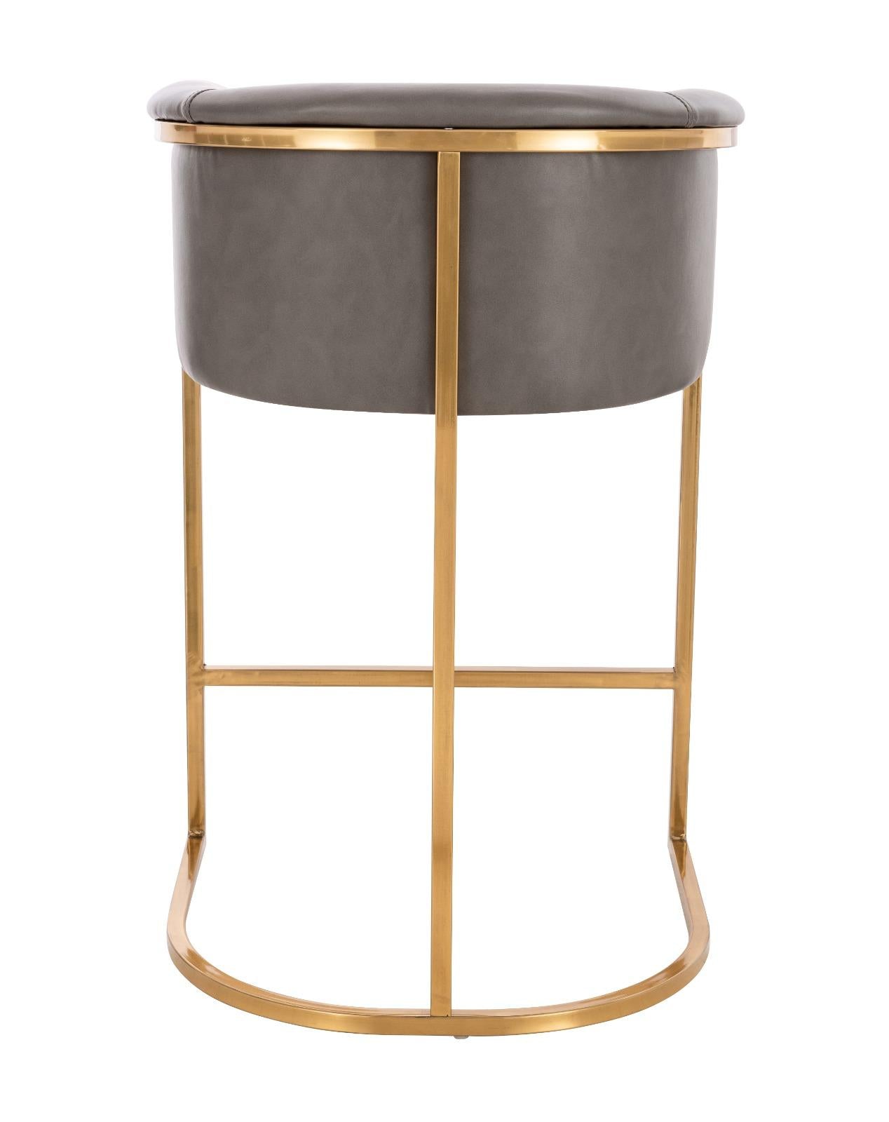 Kanye Bar Stool  PU Leather