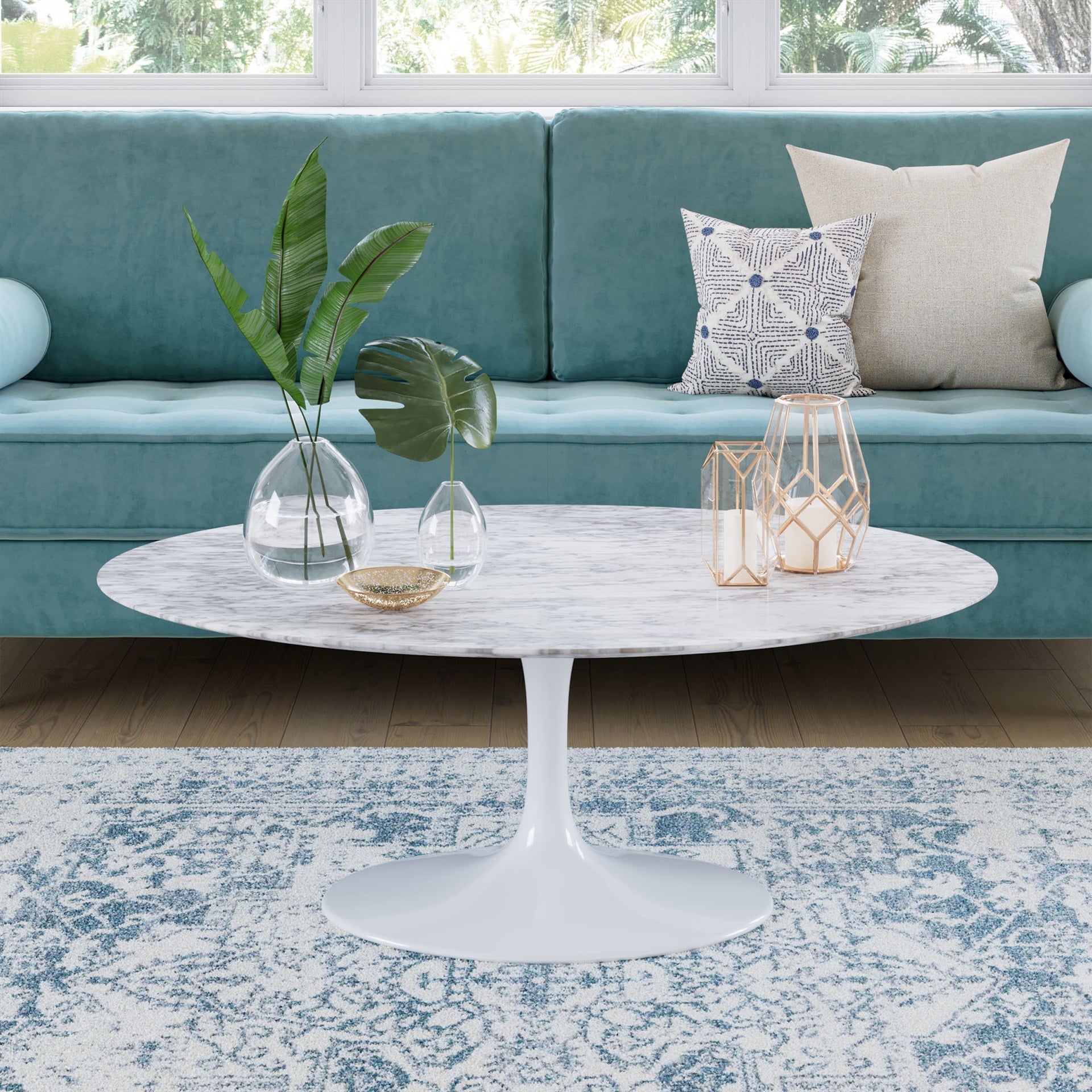 Saarinen Coffee Table (Oval)