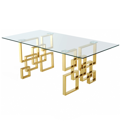 Diva Glass Dining Table