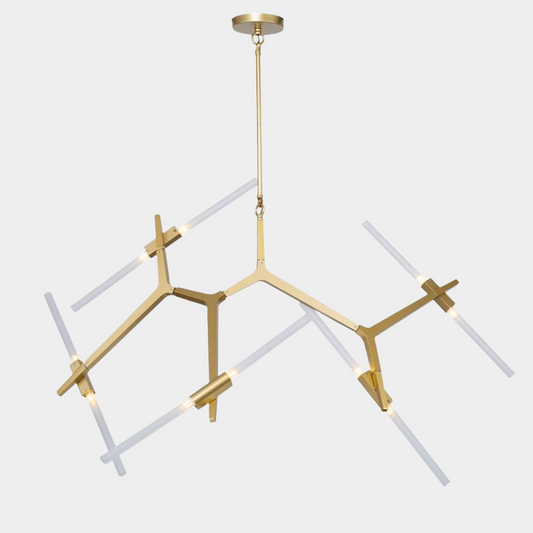 Pendant Lamps Sticks-10 Gold