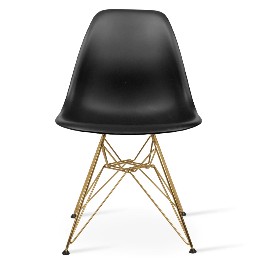 Eiffel Dining Chair (Gold Legs)