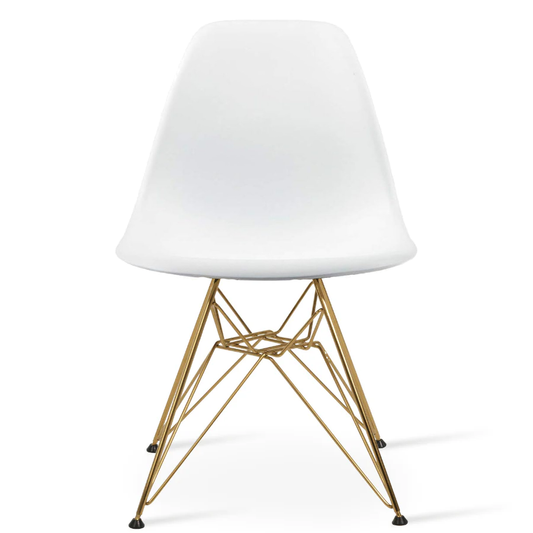 Eiffel Dining Chair (Gold Legs)