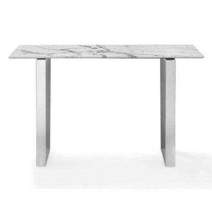 Rectangle Gold Console