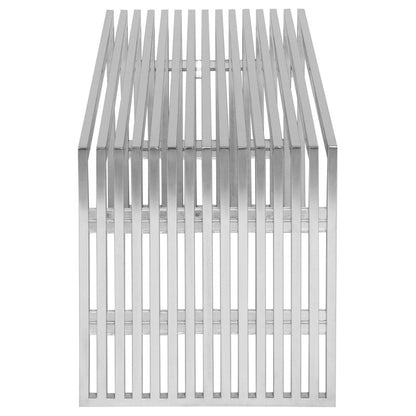 Gridiron Stainless Steel Bench