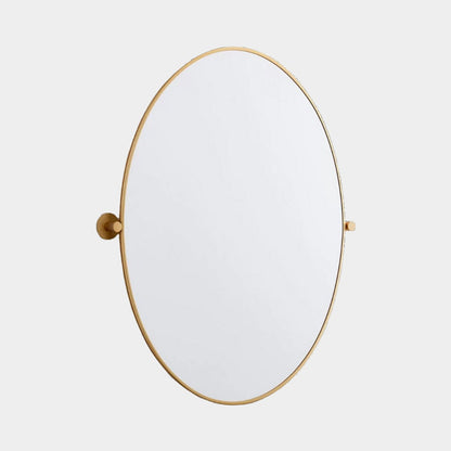 Oval Wall Mounted Mirror