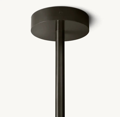 Glass Globe Mobile Six-Arm Chandelier