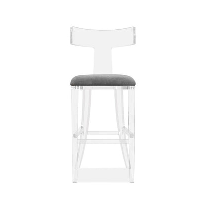 Tristan Acrylic Klismos Stool